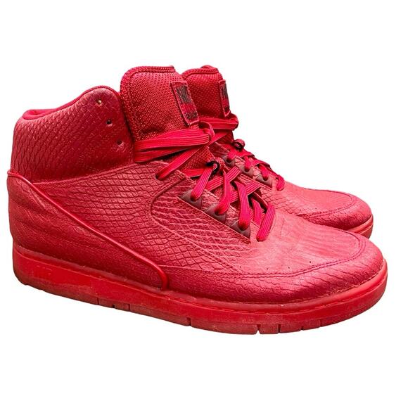 Nike Air Python Red Size 12.5 - Picture 1 of 15